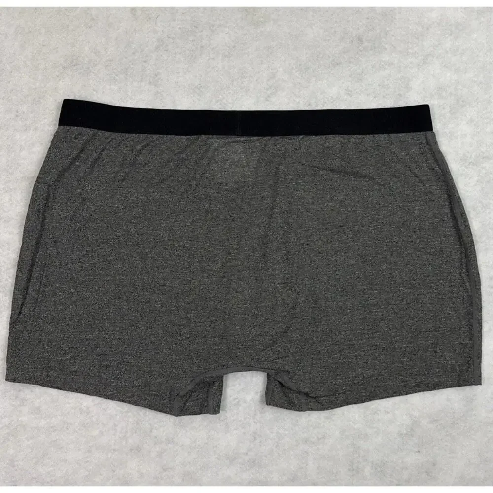 SAXX Boxer Brief Mens 3XL Gray Ultra Super Soft BallPark Pouch Fly NWT